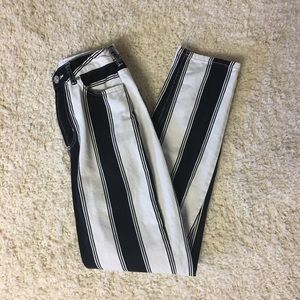 Urban Outfitters BDG Stripped Mom Jeans